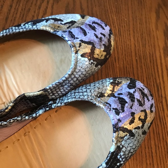 Tieks Lavender Snake Size 13 - Picture 3 of 8